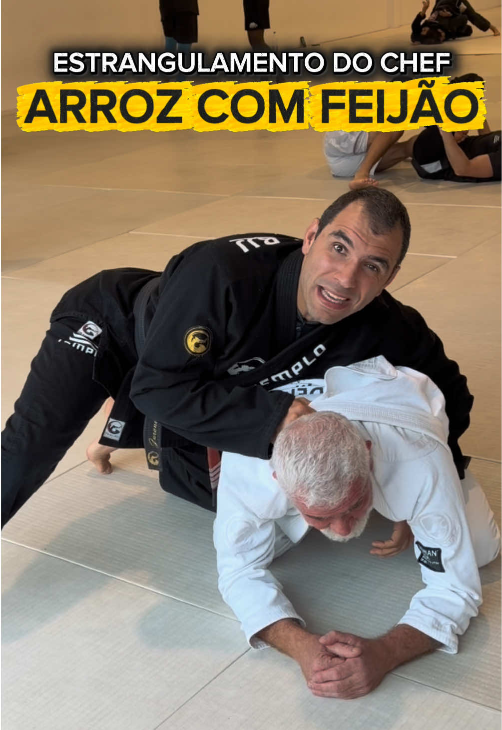 LAGOSTINHA CHOKE 🦞 COM O CHEF @alexatala  . #jiujitsu #bjj #oss 