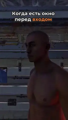 Когда есть окно перед входом #rust #раст 