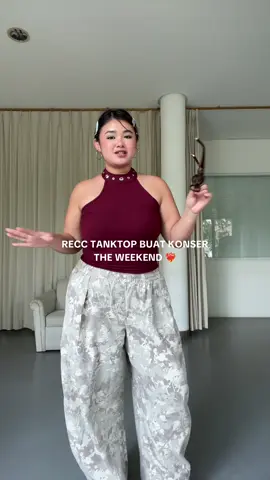 Recc tanktop buat konseran the weeknd !!! #ideoutfit #theweekndconcert 