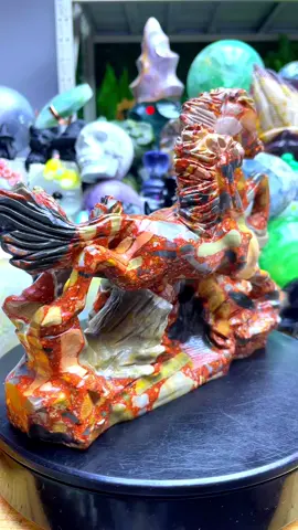 Beautiful horses 🐎 #crystalstore #horse #jasper 
