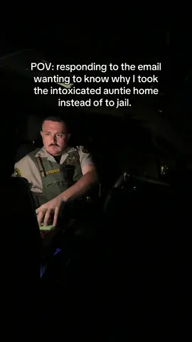 Don’t worry yall. I took her lit azz home instead of to jail 😂 #fyp #humor #police #human #funny 