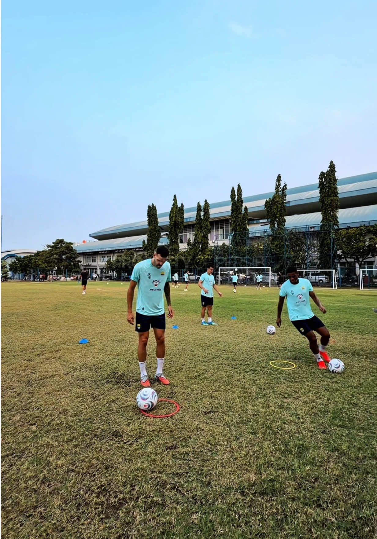 Games latihan hari iniiiii! 😂 #PERSIB 