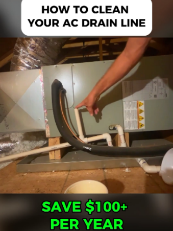 Is Your AC Draining From The Wrong Pipe? Watch This ASAP! #HVAC #ACRepair #HVACRepair #CoolingSystem #DIYRepair #RepairTips #HowTo #DIY #LearnOnTikTok #fyp #viral