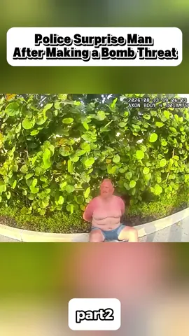 Police Surprise Man After Making a Bomb Threat#cops #copsusa🚔🇺🇸 #policeofficer #bodycam #foryou