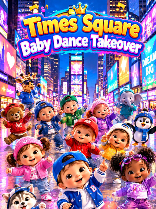 The little dancers brought their furry friends to the city! 🗽✨🐶🐰🐻 Watch these adorable babies and baby animals dance together from start to finish! 💃🕺🐾❤️#kidsongs #kidsvideo #kids #kidsanimation #nurseryrhymes 