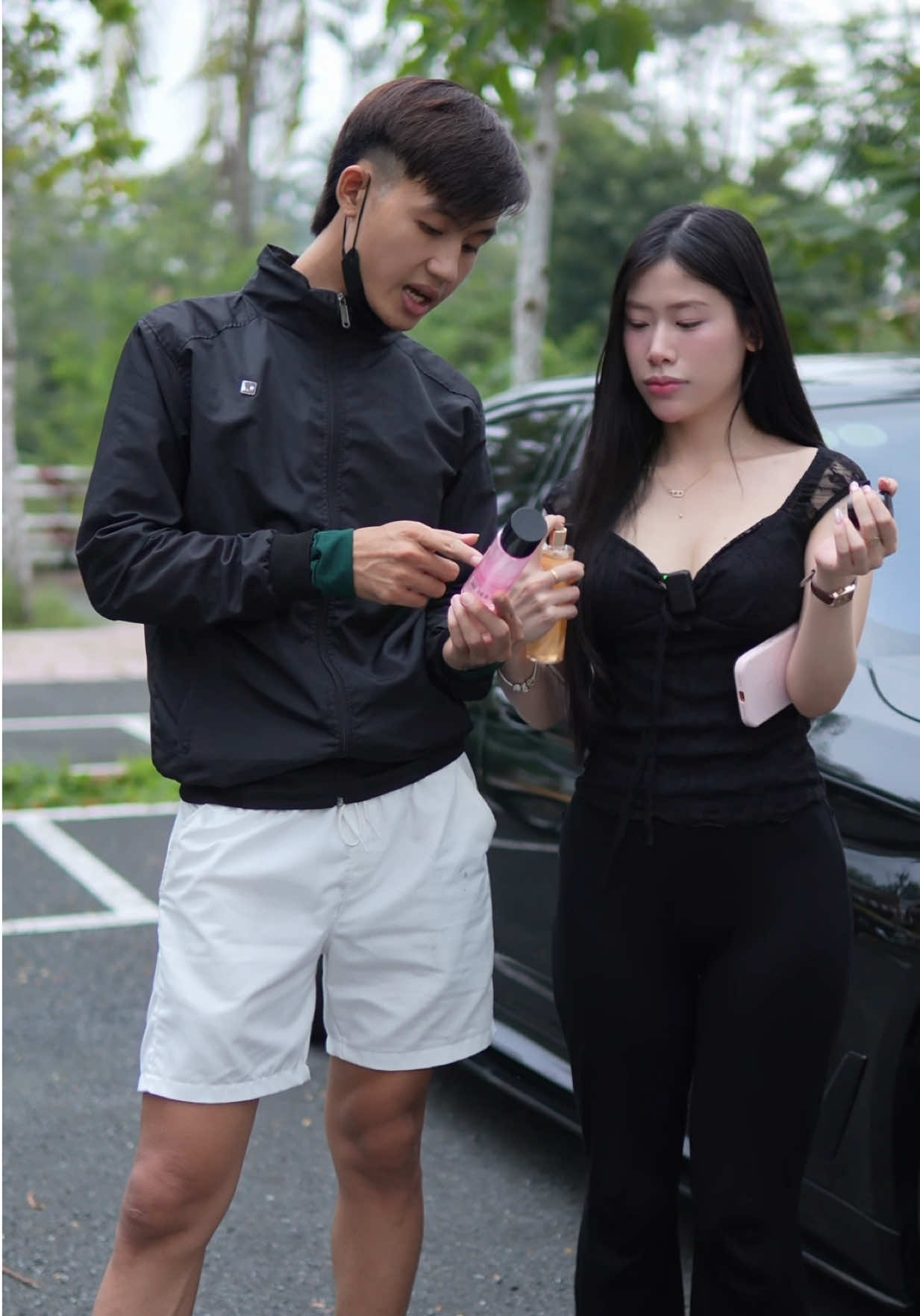 Nay ảnh gan dám đòi một em gệ tone hồng nhưng “ quậy phá “ mới chịu #jet #fyp #bodymist #eherb 