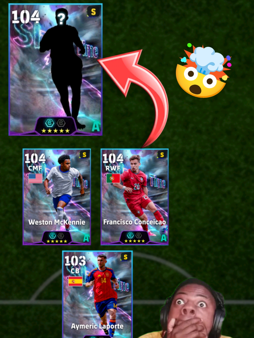من هو أفضل لاعب في بكج الشوتايم المجاني؟ #efootball #الشعب_الصيني_ماله_حل😂😂 #pesmobile #conceicao #laporte 
