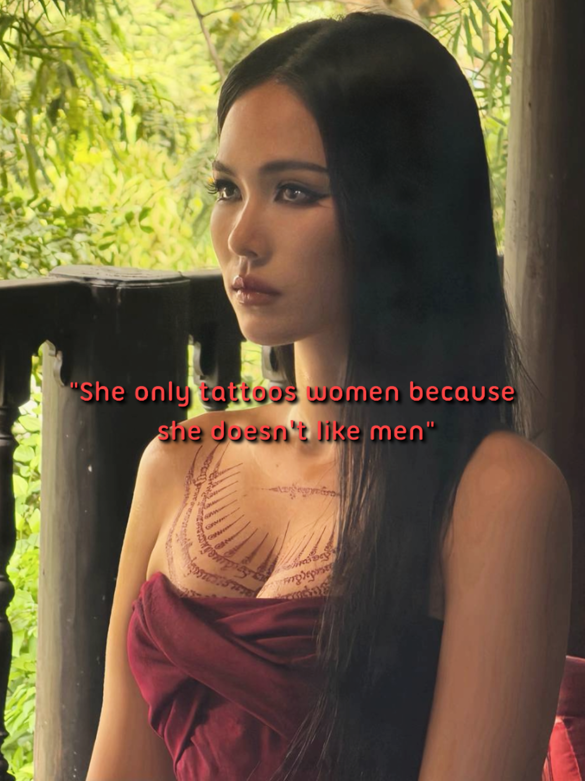Thats such a win for us (women) 😜 @👑🐦‍🔥 BINTO 🐦‍🔥👑  #bintsireethorn #khomkhlangtheseries #maekrubulan #lesbian #fyp 