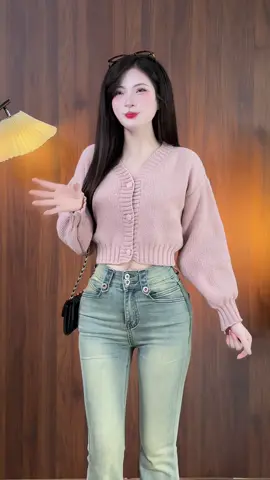 Áo len gile croptop xinh mê #aolen 