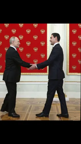 В.В Путин 🇷🇺🇷🇺🇷🇺 Сердар Бердымухамедов🇹🇲🇹🇲 Два замечательных человека.  Свет и добро, мудрость и сила, надежда и опора 🗝🗝🗝