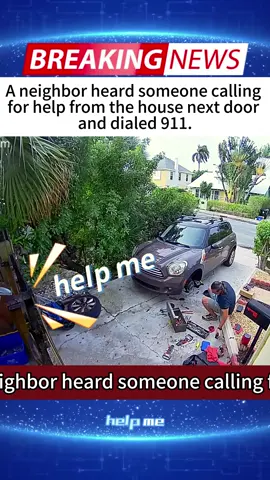 A neighbor heard someone calling for help from the house next door and dialed 911. #Parrot #Learningtospeak #clever #Neighbor #foryouu