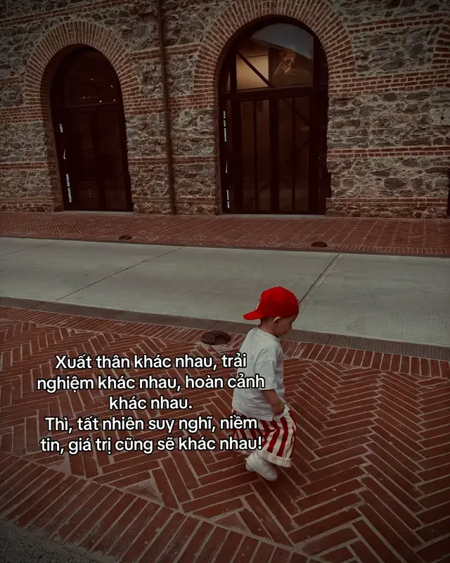 Xuất thân khác nhau, trải nghiệm khác nhau, hoàn cảnh khác nhau. Thì, tất nhiên suy nghĩ, niềm tin, giá trị cũng sẽ khác nhau! #pvd_van204 #fbtxuhuong 
