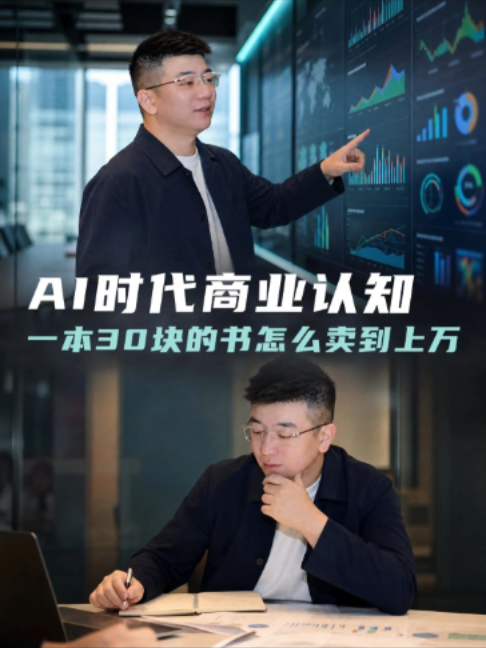 AI时代的商业认知，一本书也能变成价值上万的AI产品#AI超市 #AI服务 #AI落地 #智能体 #agent #赚钱