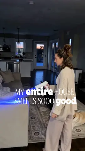 One quick spray and every room	 smells fresh, clean, and like a luxury hotel. If you love walking into a home that smells amazing, you need this! #CleanTok #petowner	 #odorremoval #odoreliminator#freshhome
