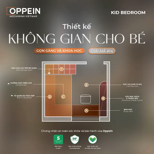 Đồng hành cùng giai đoạn trưởng thành của con đòi hỏi một bố cục logic, linh hoạt thay đổi theo từng nhu cầu phát triển. ▫️Tối ưu công năng học tập ▫️Layout giật cấp tích hợp ▫️Vật liệu chuẩn xanh quốc tế Kiến tạo nền tảng sống tốt an toàn cho trẻ cùng OPPEIN. #oppeinhomevietnam #noithatcaocap #noithathiendai 
