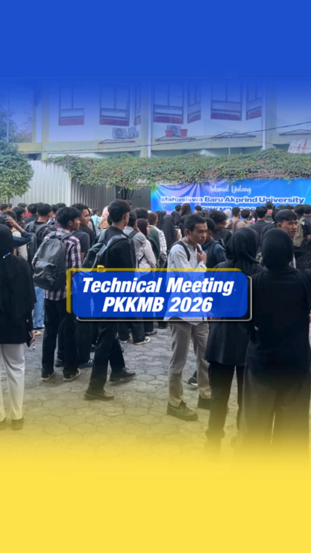 Technical meeting PKKMB berlangsung seru banget! Mulai dari diskusi, persiapan, sampai momen bareng yang bikin suasana makin kompak. 🔥 Kalau persiapannya aja udah seru, kebayang dong keseruan PKKMB nanti? 😉 #fyp #pkkmb2026 #pkkmbakprind2026