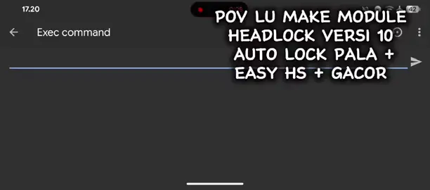 HEADLOCK V10 [ MODULE ] https://www.mediafire.com/file/fkk1l8cni235o31/HEADLOCK+V10+[+MODULE+BY+HIMZ].zip/file #aimlockbrutal #aimlock #aimbot #moduleff#fyp 