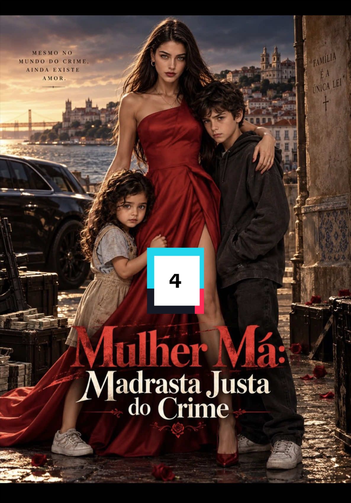 Parte 4 | Mulher má: Madrasta justa do crime.  #drama #dorama #series #viral #Novelas