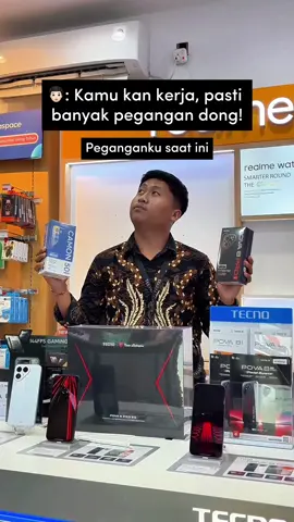 Kadang ada aja yang ngira kita banyak duit, tapi aminin aja kali ya 🙏🏻🥹 #tecno #tecnoindonesia #tecnosulawesi #camon50series #pova8series 