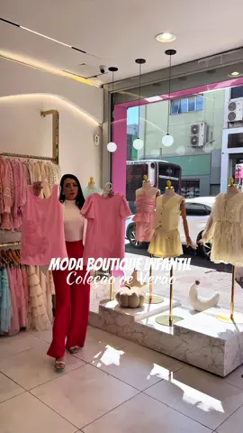 Moda Infantil Boutique: Vestidos, Conjuntos, Saias, Camisas da loja @ bellinaeco_kids Atacado min 12 peças sendo 3 por modelo. Endereço: Rua Miller, 379 - Brás
