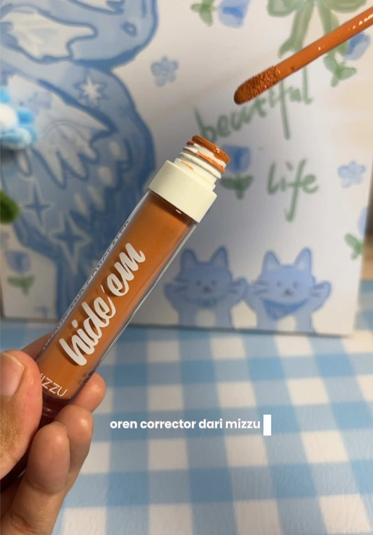 #mizzu #mizzucosmetics #orencorrector #concealer 