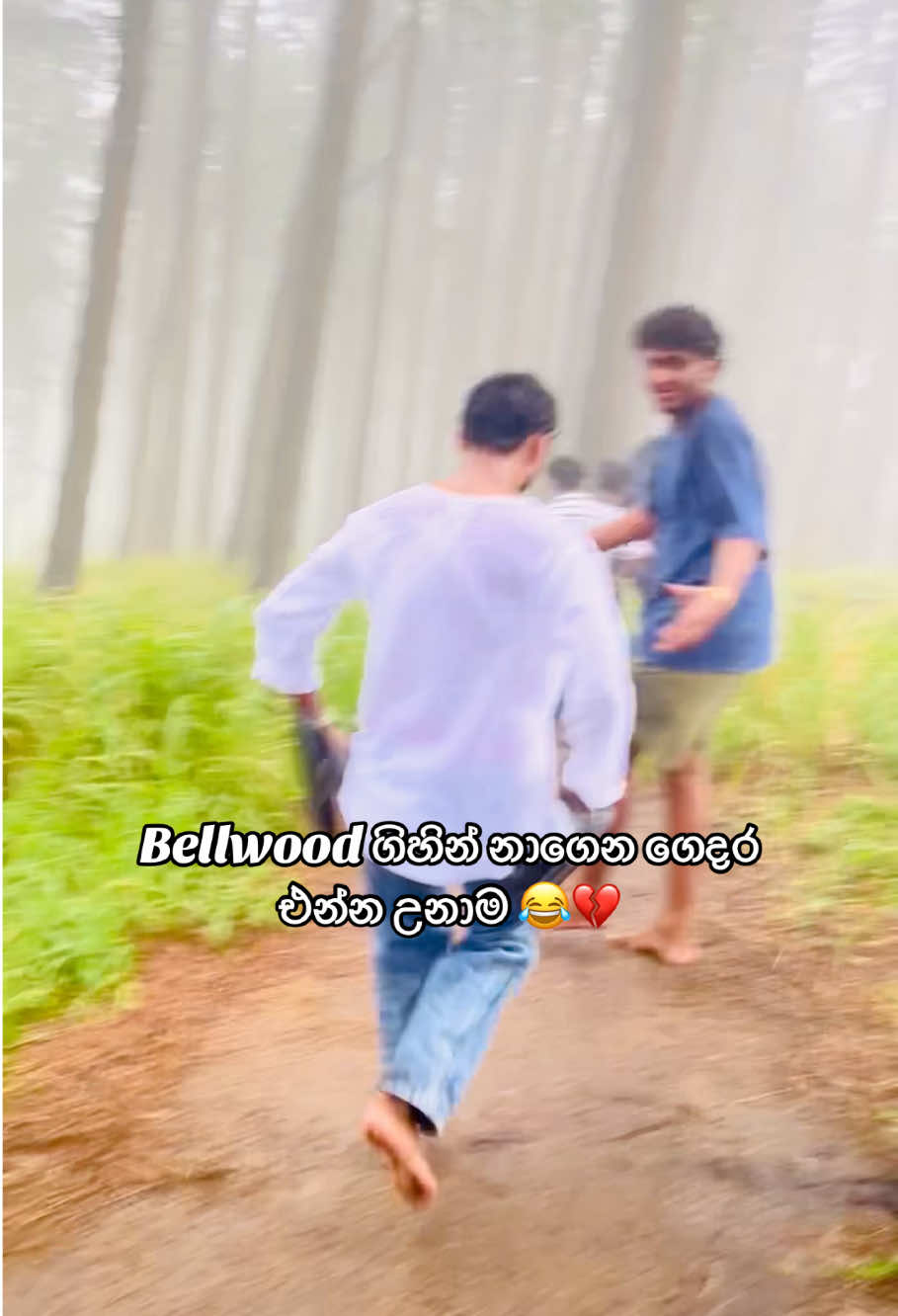 Trip ගියාම මේ වගෙ ආතල් එකකුත් වෙන්න ඕන 😹💔 #bellwood #tripjok #srilankan 