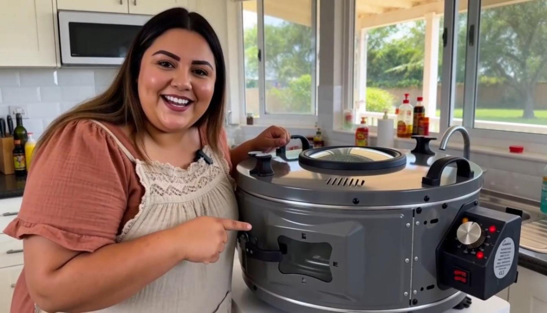 This lekker round oven makes family feasts so easy! #roundoven #bakingoven #fyp #Takealot #Condere