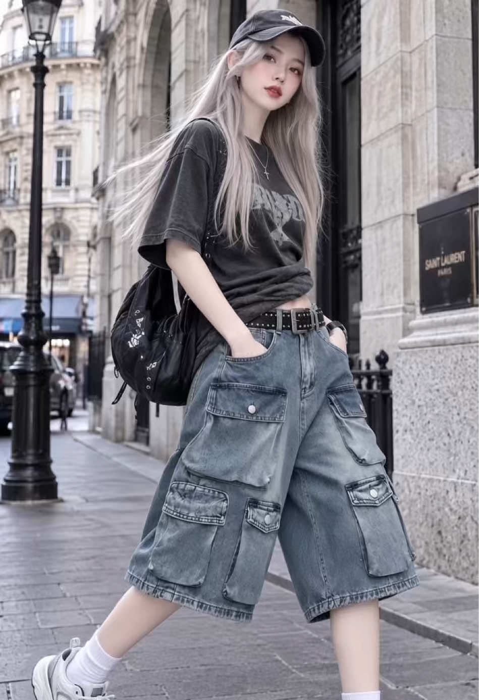 Quần Jeans Ngố Lữnng From Rộng túi hộp #doxinhmoingay #thoitrangnu #quanjeanthoitrang #quanjeannu 