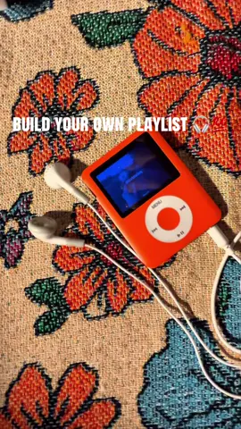 Just pure music 😌build your own playlist 🎧💯#mp3player #y2k #retrotech #2000snostalgia #fyp 