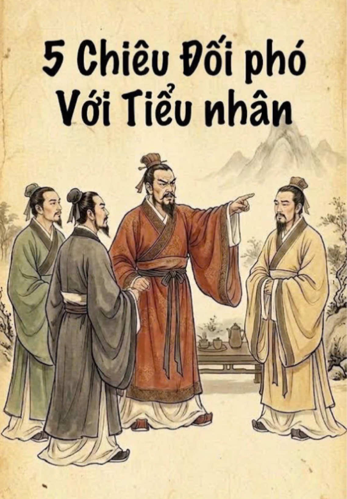 Bài 5 : Thượng sách ứng phó với kẻ tiểu nhân không phải là ăn miếng trả miếng, mà là tâm tĩnh như thuỷ, mỉm cười lùi một bước. #daolibatdiet #baihoccuocsongg #phattrienbanthan #phatphapnhiemmau #xuhuong 