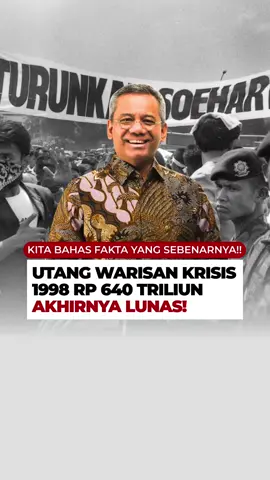 Rp640 TRILIUN. Hampir 30 tahun setelah krisis 1997–1998, kewajiban negara yang berkaitan dengan penanganan krisis tersebut akhirnya tuntas. Pelajarannya sederhana: krisis itu mahal, dan dampaknya bisa diwariskan lintas pemerintahan. Pertanyaannya sekarang: kalau sebuah pemerintahan ada program-program yang berjalan kurang memuaskan, apakah tetap harus digoyang meski ada risiko terhadap stabilitas ekonomi? Atau stabilitas harus dijaga dulu? Tim “demokrasi harus jalan” vs “stabilitas jangan diganggu”, kalian pilih yang mana? atau sebenarnya dua-duanya bisa berjalan. Stabilitas dijaga bersama dan demokrasi tetap berjalan sesuai koridor.