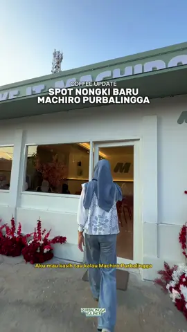 Machiro Re-Opening dengan ruangan indoor berAC dan spot foto yang oke banget✨ 📣 PROMO RE-OPENING DISKON 35% (Untuk 120 Cup Pertama) 📆 19-20 September 2026 Jangan lupa ikuti PHOTO CHALLANGE dengan hadiah jutaan rupiah, syarat dan ketentuan bisa cek postingan @machiro.cafe ✨ Yuk buruan nongki disini dan dapatkan promo diskonnya🥰 📍Machiro Cafe, Jalan Letnan Ahmad Nur, Dekat Pertigaan Kauman, Purbalingga ⏰ Jam Operasional : 07.00 - 02.00 WIB #purbalinggakuliner #purbalingga #machiropurbalingga #machirocafe #kaumanpurbalingga 
