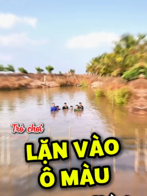 Lặn vào ô màu - Phần 1 #phuoclay #games #challenge #giaitri #haihuoc #shorts#winter