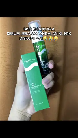 Best emang😭 #serum #acneserum #facerinna #jerawat 