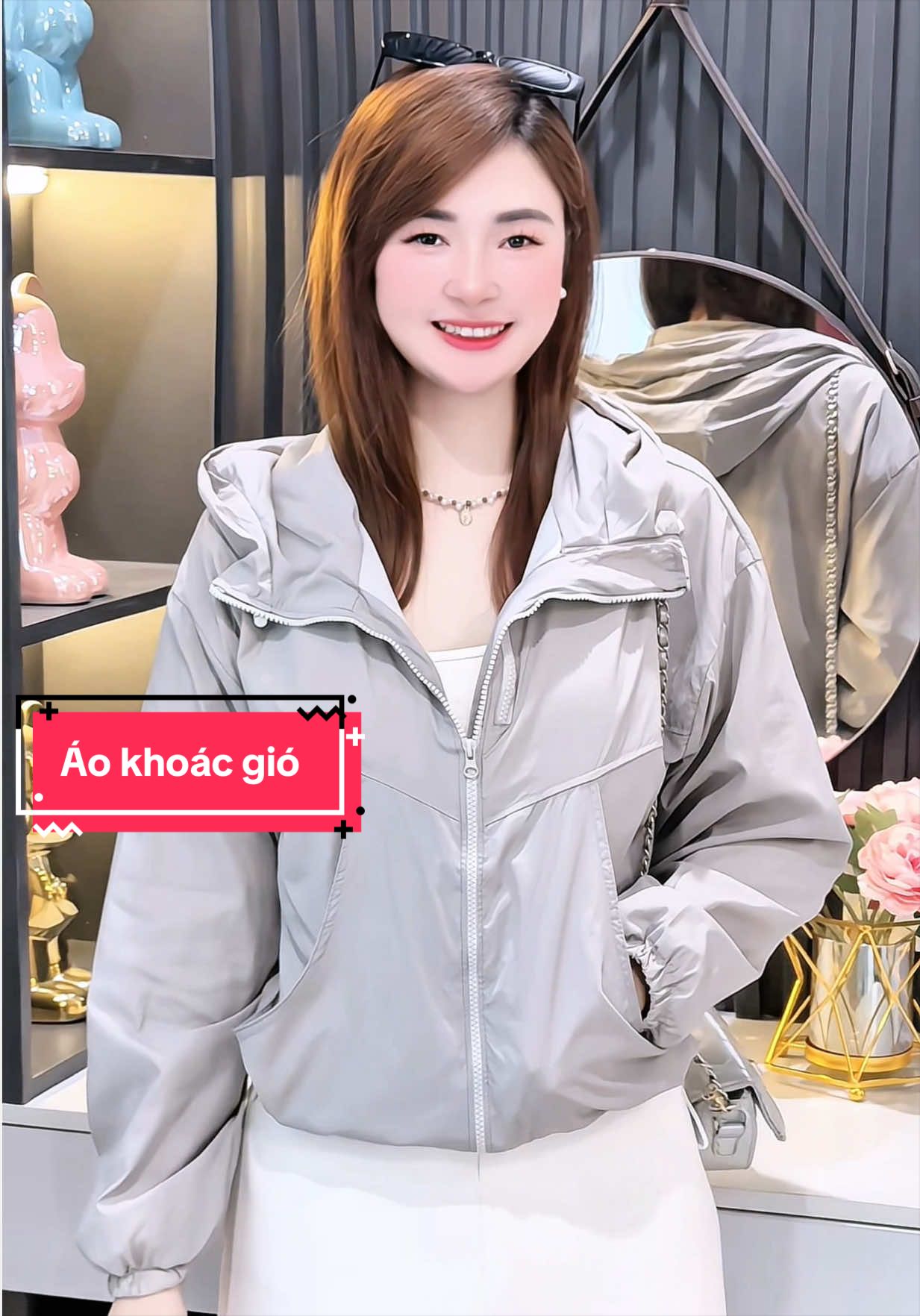 Áo khoác gió 2 xịn sò giá hạt dẻ❤️ #aokhoacgio #aokhoacgionu #aokhoacgio2lop #xuhuong #Dungonha   