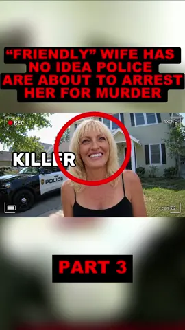 Part 3 | Husband Kisses Wife Goodbye Seconds After Giving Her a Poisoned Shake  I watched too much TV... Did she just admit to staging it? You Can Watch From Part 1. Mention in The Profile  #truecrime #crimetok #cops #crazycrime #documentary