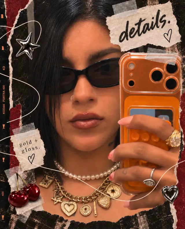 pretty girls ride fast 🏍️♡ same energy, next slide →  #tokyovani #parisstyle #goldjewelry #motorcyclegirl #OOTD 