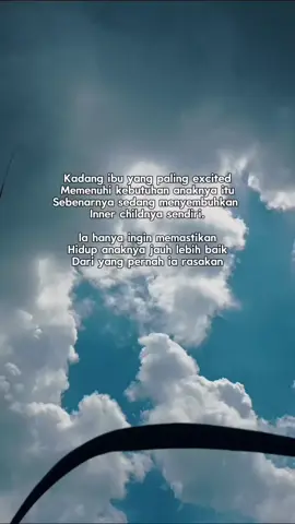 seorang ibu ingin memastikan hidup anaknya lbih baik🫶🏼