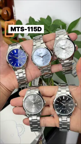 Tổng hợp đủ màu sắc casio MTS-115D trang bị kính sapphire #casio #donghodep #donghonam #donghochinhhang #mts115d 