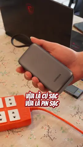 Sạc dự phòng kiêm củ sạc nè mấy ní #viral #nguyenhimatto #nguyenhireview #congnghe #ugreen 