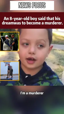 An 8-year-old boy said that his dream was to become a murderer.#fyp #copsoftiktok #cops #fyp #foryoupage