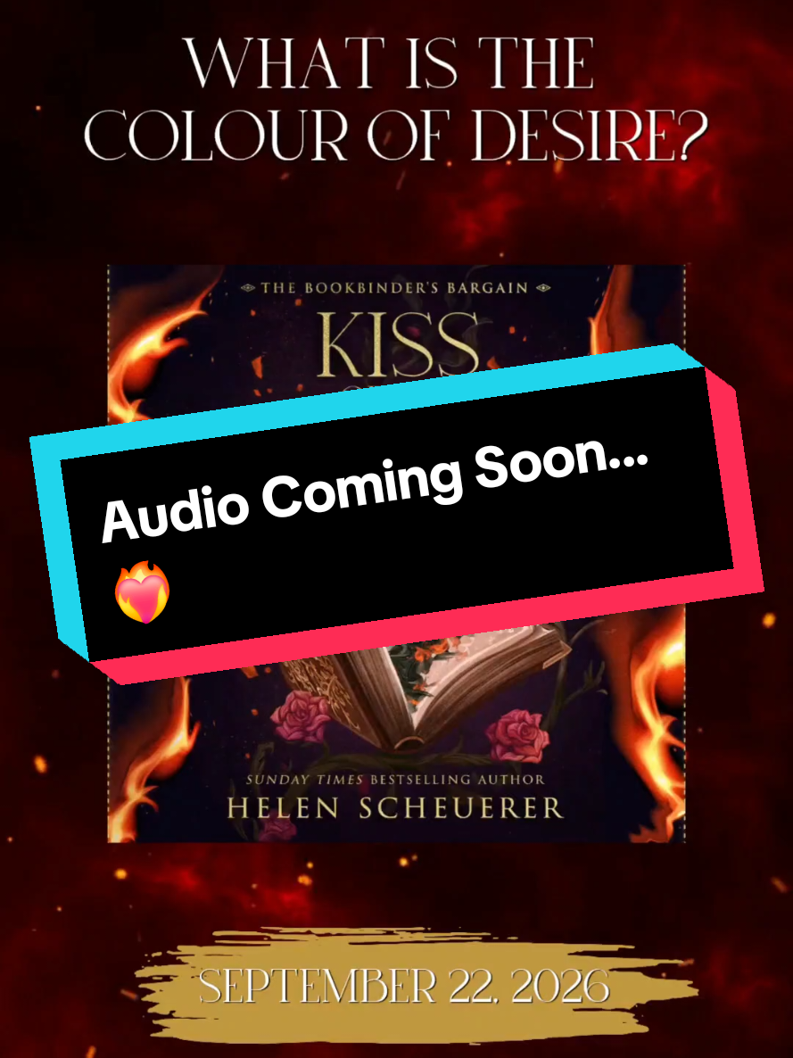 Just another audio snippet to whet your appetite... 😏 Kiss of the Black Flame is launching worldwide on September 22nd, all thanks to @SimonMaverickBooks - narrated by the amazing @Christian Leatherman, Narrator and @Amanda Dolan - Narrator ❤️‍🔥 Still need to pre-order? You can find it in my bio links 🥳 #BookTok #romantasy #KissoftheBlackFlame #audiobook #audiobooktok 