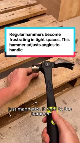 Why didn’t someone invent this sooner? The magnetic sides hold nails in place so you don’t have to worry about hitting your fingers. #clevertools #diyhack #homerepair #toolsdaily #lifehacks