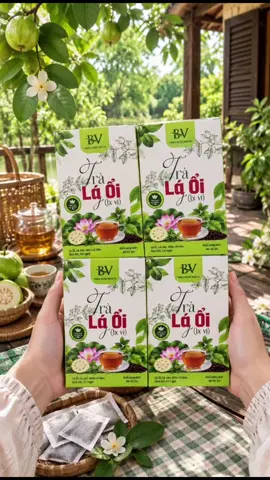 TRÀ LÁ ỔI MIX LÁ SEN , 1 Hộp 60 gói #tralaoi #tralaoimixlasen #reviewanngon #ancungtiktok #muataitiktok 