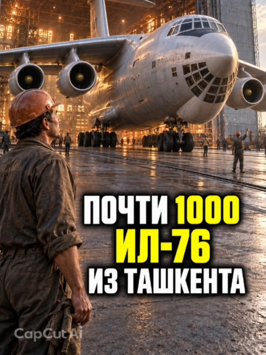 Почти тысячу Ил‑76 собрали прямо в Ташкенте! Из эвакуированного завода вырос авиационный гигант, создававший Ил‑76 и детали для «Руслана», «Мрии» и даже космического корабля «Буран». Знали, что Ташкент был одним из крупнейших центров советского авиастроения? #ИсторияУзбекистана #Ташкент #ИЛ76 #ТАПОиЧ #историяссср 
