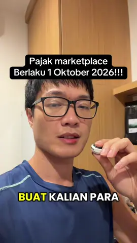 Pajak marketplace resmi diberlakukan 1 Oktober!!!