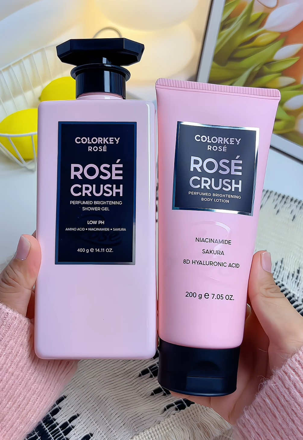 Routine 2 bước cho những ngày muốn cơ thể thơm và mềm hơn nè  🌹 #ColorkeyRose #BodyCareRoutine #SuaTamNuocHoa #DuongThe #TikTokShopVN