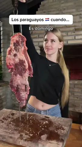 Me encanta esta costumbre de Paraguay, pero mi dieta no estaba tan feliz jajaja #Parati#Paraguay#Asado#Francesa#Trend  