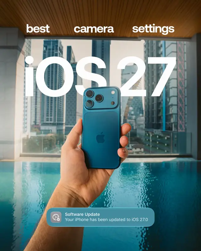 #iphone #ios27 #mobilephotography #iphone18pro #apple 