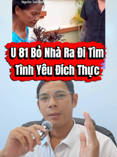 Bị con trai phản đối, bà mẹ 80 tuổi bỏ nhà ra đi tìm tình yêu đích thực #xuhuong